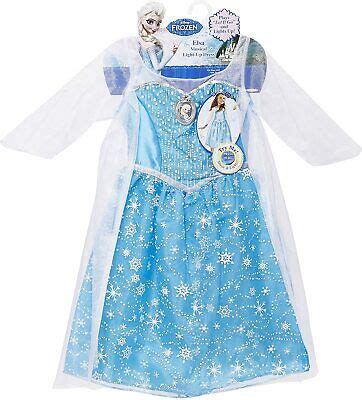 Frozen Elsa Musical Light Up Dress Plays Let It Go Glittered Girls