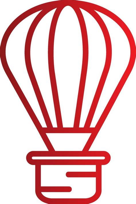 Hot Air Balloon Vector Icon 16500853 Vector Art At Vecteezy