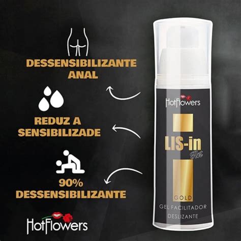 Anest Sico Anal Gel Facilitador Lis In G Hot Flowers Em Foz Do Igua U