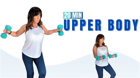 20 Min UPPER BODY Workout For Women LOW IMPACT AT HOME With