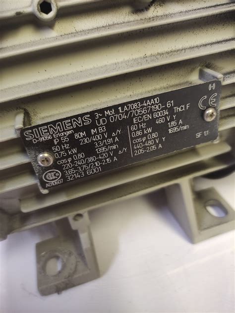 Siemens 1la7083 4aa9 3