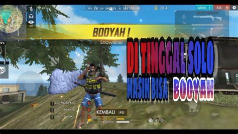 Di Tinggal Solo Vs Squad Masih Bisa Booyah Youtube