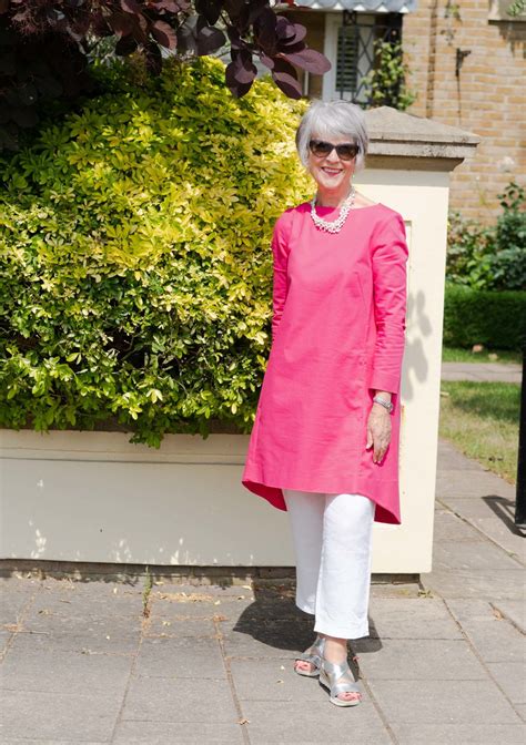 Tunic dress and trouser combination - Chic at any age