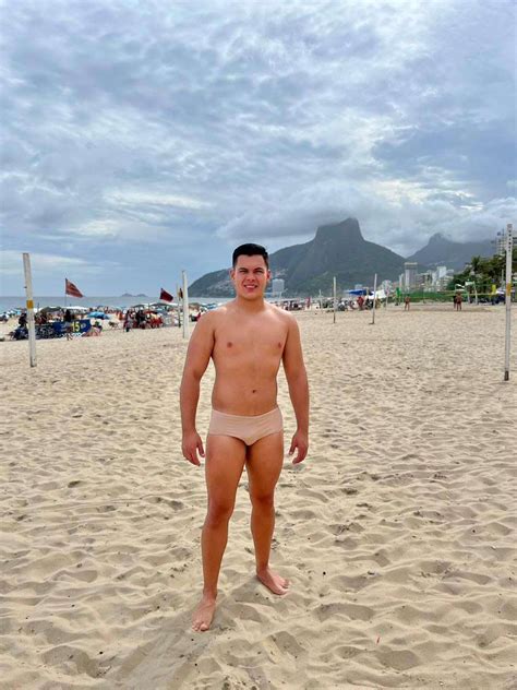 Sunga Tradicional Nude Areia Aslan Shop Lingerie Masculina Cuecas