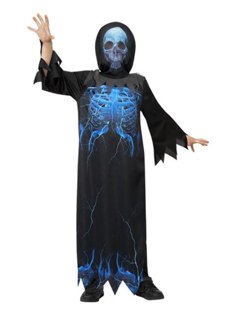 Midnight Skeleton Reaper Costume – Fancy That Fancy Dress