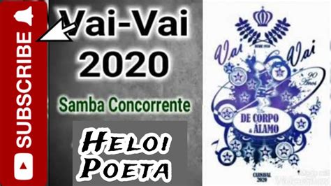 Vai Vai Heloi Poeta Samba Concorrente Heloi Poeta Heloipoeta