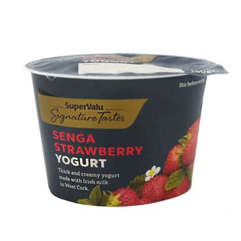 Alosraonline Supervalu Signature Tastes Senga Strawberry Yogurt G