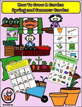 How To Grow A Garden Kit Spring And Summer Garden Sequencing Retelling