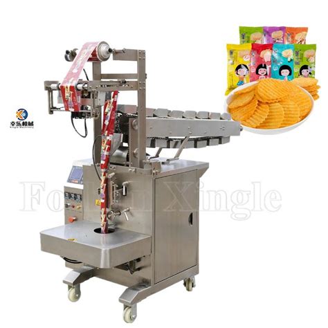 Automatic Puffed Food Potato Chips Potato Slice Sugar Pouch Bags Food