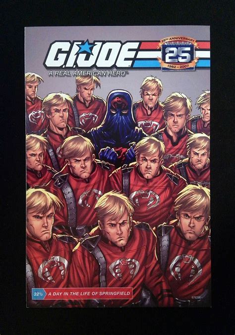 Gi Joe 25th Anniversary Action Figure Comic 32b Hasbro 2008 Nm