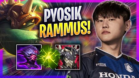 Pyosik Is Insane With Rammus Kt Pyosik Plays Rammus Jungle Vs Diana