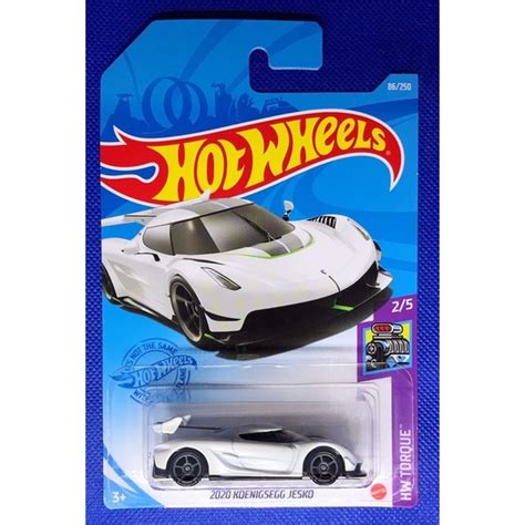 Hot Wheels 2020 Koenigsegg Jesco L Rare And Limited L White Colour L HW