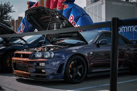 Midnight Purple R34 Skyline GTR Lance LaCoste Flickr