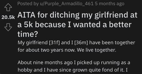 He Ditched His Girlfriend During 5k Run Because He Wanted A Good Time