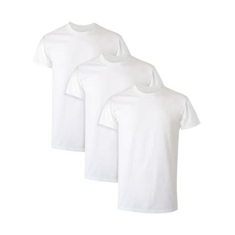 Hanes Men S Comfortsoft White Tagless Pack V Neck Shirt