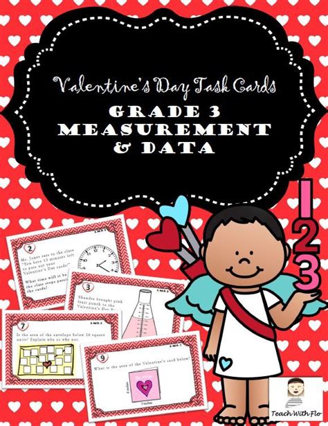 Task Cards - Grade 3 - Measurement & Data | Task cards, Cards, Small groups