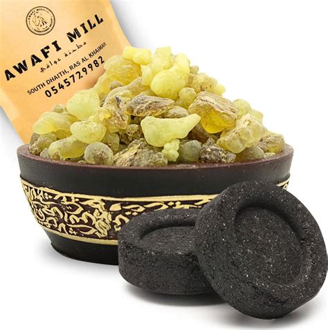 Awafi Mill Frankincense Tears Golden Luban Aromatic Smoke Resins With