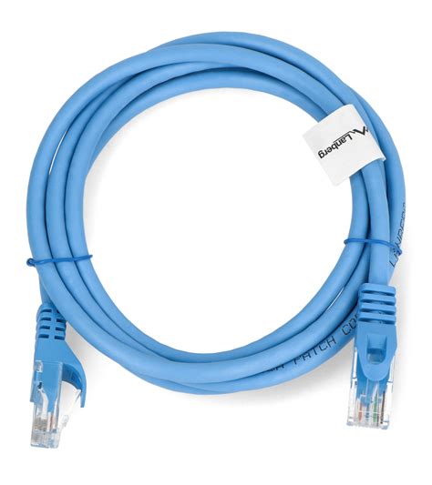 Buy Lanberg Ethernet Patchcord Utp M Blue Botland Robotic Shop