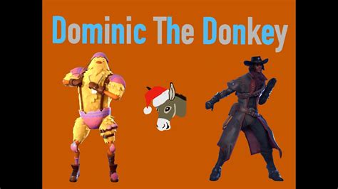 Dominick The Donkey In Fortnite Youtube