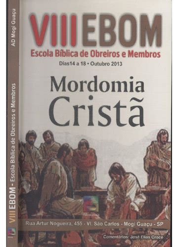 Sebo do Messias Livro VIII Ebom Escola Bíblica de Obreiros e