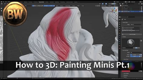 Foundryvtt 3d Tutorial Painting Your 3d Printer Minis For 3d Canvas Part 1 Youtube