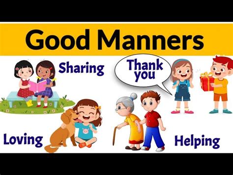 Good Manners Color Chart Printable Charts And Signs 55 Off