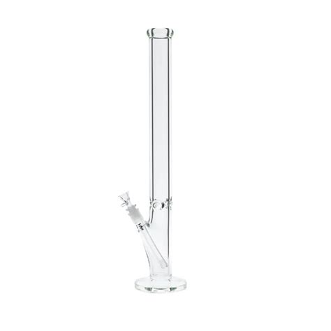 Inch Straight Tube Glass Water Pipe Clear Color Glass Smoking Tool