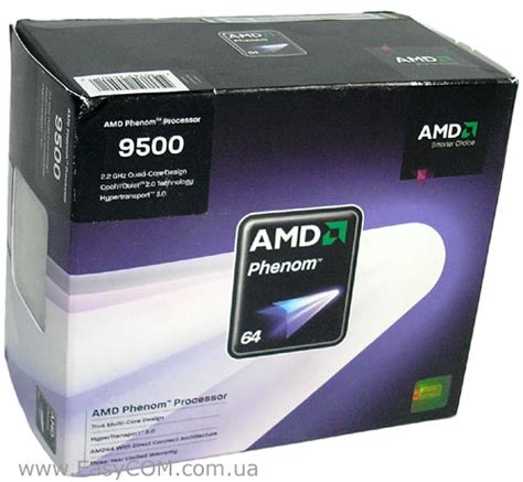 AMD Phenom X4 9500 – долгожданное разочарование. GECID.com