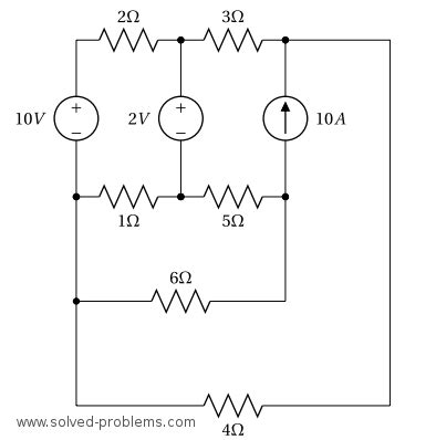 Nodal Analysis Node Circuit Solved Problems