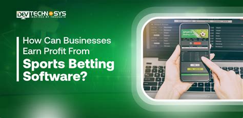 How To Make Profit From Sports Betting Software In