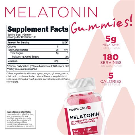 Melatonin Gummies - TransformHQ