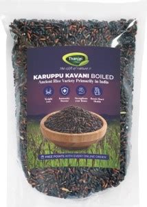 Thanjai Natural Karuppu Kavani Rice Black Rice Pure Traditional