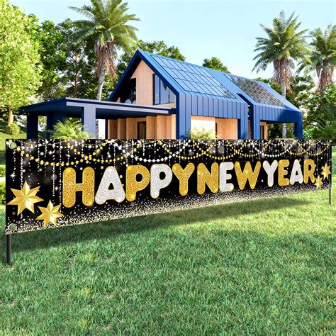 Buy Katchon Happy New Year Banner Xtralarge X Inch Happy