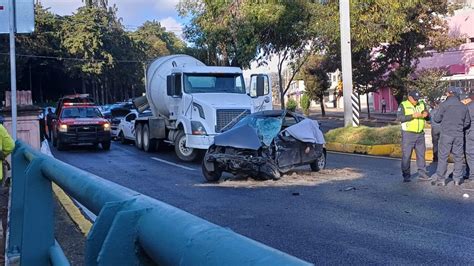 Accidente en Paseo Tollocan Hoy Choque Múltiple Deja un Muerto y Dos