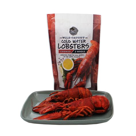 Sams Choice Wild Caught Whole Cooked Cold Water Lobster
