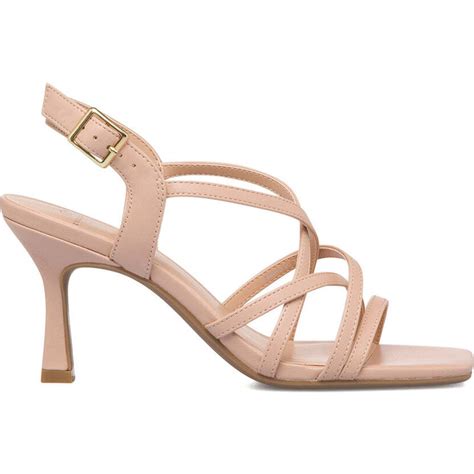 Sandali Nude Da Donna Con Tacco 7 Cm Swish Jeans 38 Stileo It