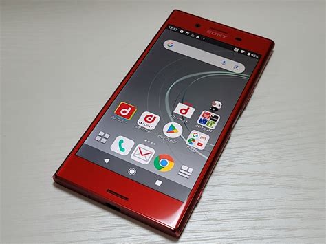 【やや傷や汚れあり】 ★【39905wm】 ジャンク Docomo So 04j Sony Xperia Xz Premium ロッソ Sim