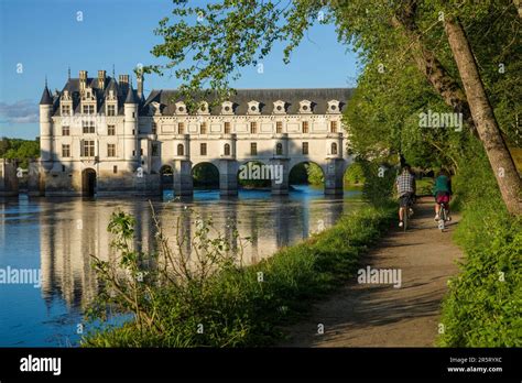 Frankreich Indre Et Loire Loiretal Das Von Der Unesco Zum