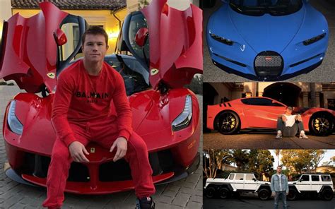 Los exóticos autos que tiene Canelo Álvarez en su garage colección El