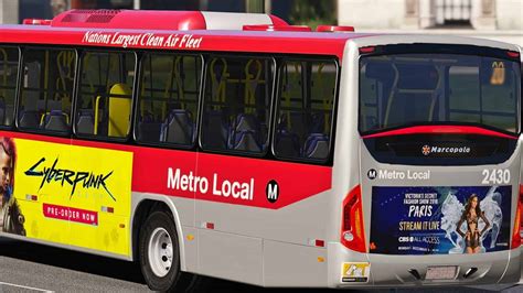 La Metro Bus Marcopolo Torino Livery Gta Mod Grand Theft Auto Mod