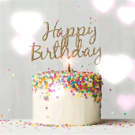 Birthday GIF - Find & Share on GIPHY | Birthday cake gif, Happy ...