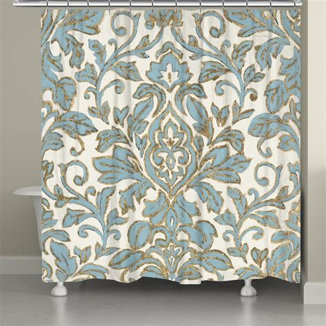 Antique Damask Shower Curtain Интерьер Орнаменты