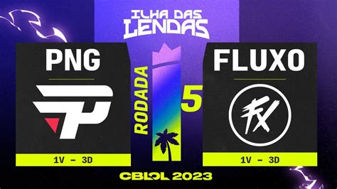 Pain Gaming vs Fluxo CBLOL 2023 5ª Rodada 1ª Etapa Ilha das