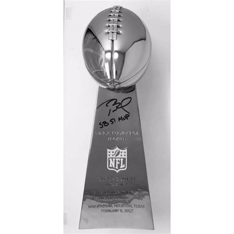 Tom Brady Signed Replica Full Size Limited Edition Super Bowl 51 ...