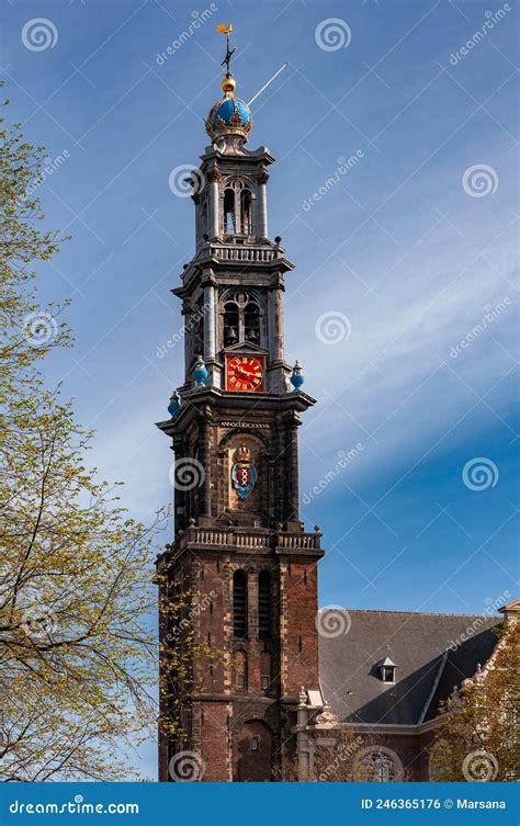 Torre De Westerkerk Foto De Archivo Imagen De Ciudad 246365176