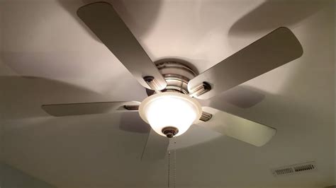 Hampton Bay Hugger Ceiling Fan Youtube