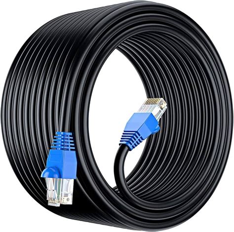 Meters Cat E Outdoor Ethernet Cable With Rj Connector Cable Heavy