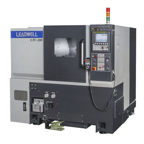 Torno Cnc Ltc Series Leadwell De Eixos De Elevada