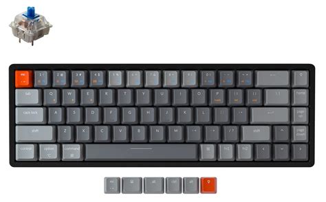 Keychron K Key Gateron Hot Swap Rgb Backlight Blue Switch Keyboard Black Veli Store