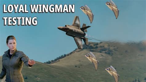 Air Force Testing Loyal Wingman Drones In 2024 YouTube